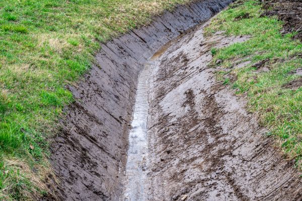 Cost of Drainage Ditch Construction in Cuyahoga Falls